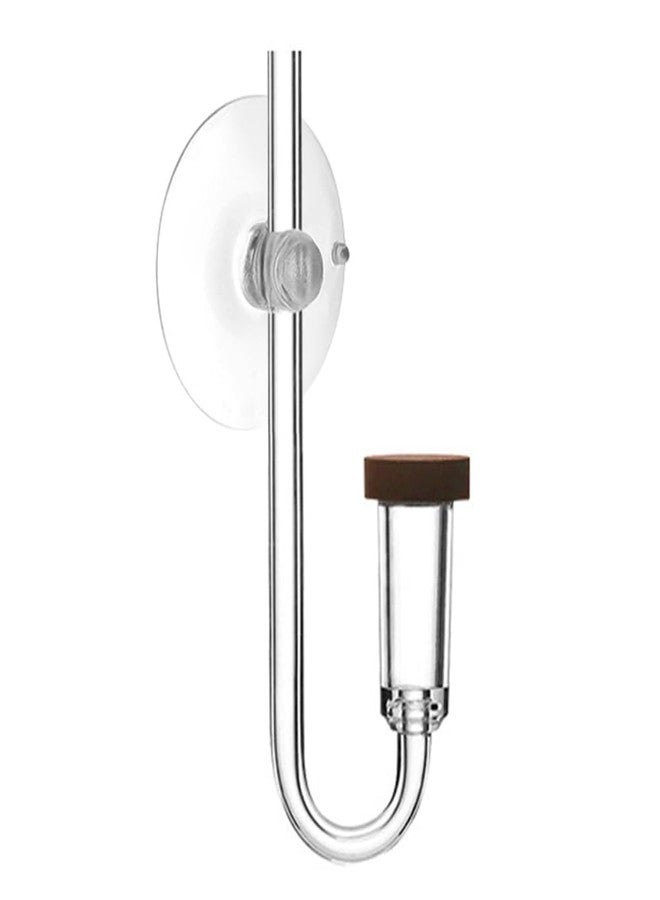 DONGKER CO2 Diffuser,Acrylic Nano CO2 Reactor Diffuser with Suction Cup for Aquarium Planted Fish Tank - Image 1